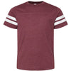 LAT 6137 - Vintage Burgundy/ White