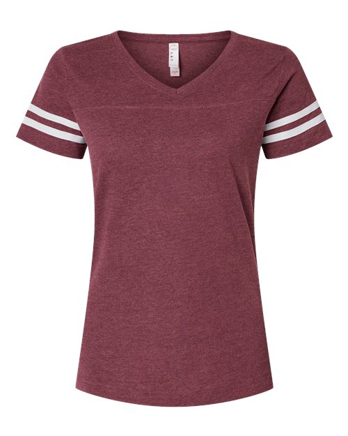 LAT 3537 - Vintage Burgundy/ White