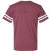 LAT 6937 - Vintage Burgundy/ White Back