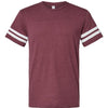 LAT 6937 - Vintage Burgundy/ White
