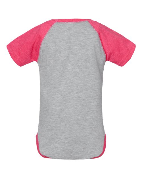 Rabbit Skins 4430 - Vintage Heather/ Vintage Hot Pink Back