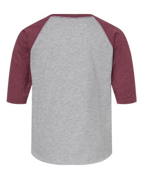 Rabbit Skins 3330 - Vintage Heather/ Vintage Burgundy Back