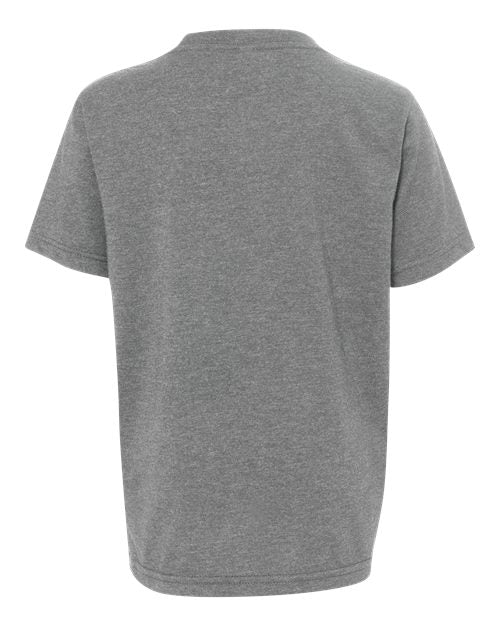 Next Level 3312 - Dark Heather Grey Back