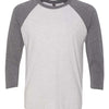 Next Level 6051 - Whites & Neutrals - Premium Heather Sleeves/ Heather White Body