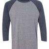Next Level 6051 - Blues - Vintage Navy Sleeves/ Premium Heather Body
