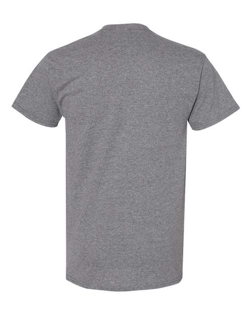 Gildan 5000 - Blacks & Grays - Graphite Heather Back