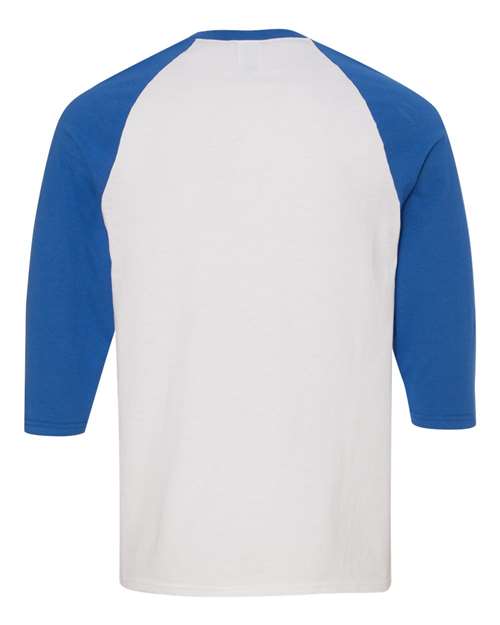 Gildan 5700 - White/ Royal Back
