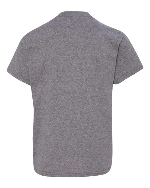 Gildan 5000B - Blacks & Grays - Graphite Heather Back