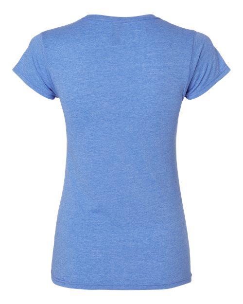 Gildan 64000L - Blues - Heather Royal Back
