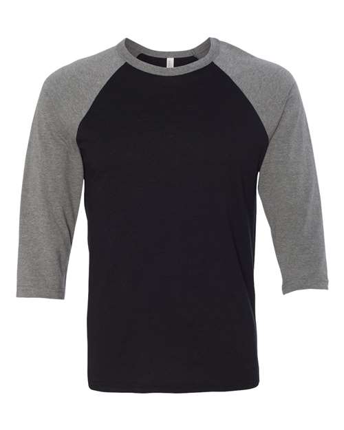 BELLA + CANVAS 3200 - Blacks & Grays - Black/ Deep Heather
