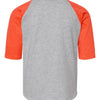 LAT 6130 - Vintage Heather/ Vintage Orange Back