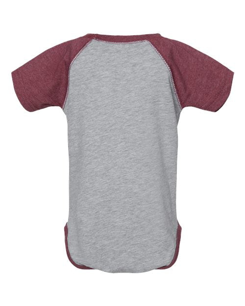 Rabbit Skins 4430 - Vintage Heather/ Vintage Burgundy Back