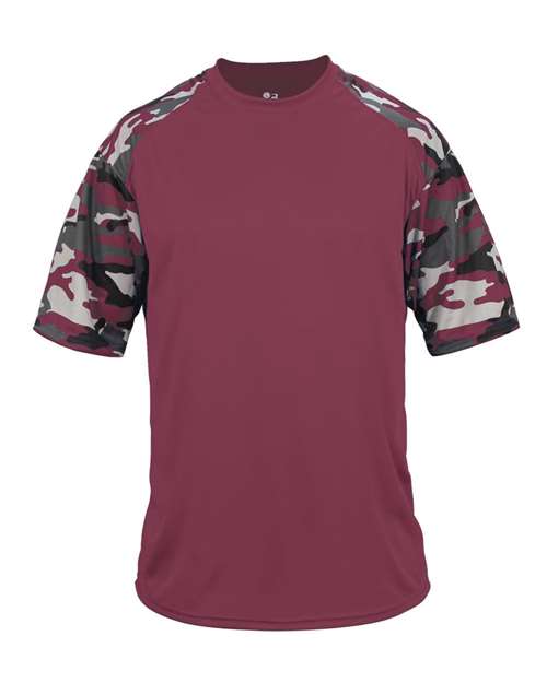Badger 2141 - Maroon/ Maroon Camo