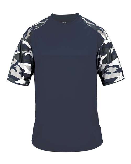 Badger 2141 - Navy/ Navy Camo