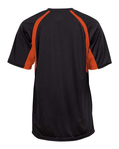 Badger 2144 - Blacks & Grays - Black/ Burnt Orange Back