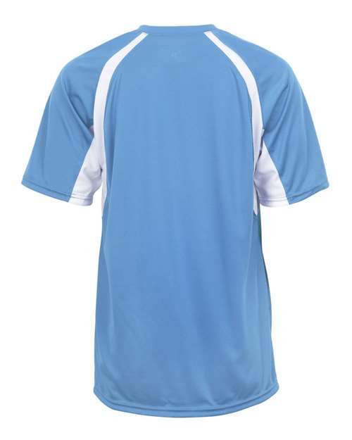 Badger 2144 - Whites & Neutrals - Columbia Blue/ White Back