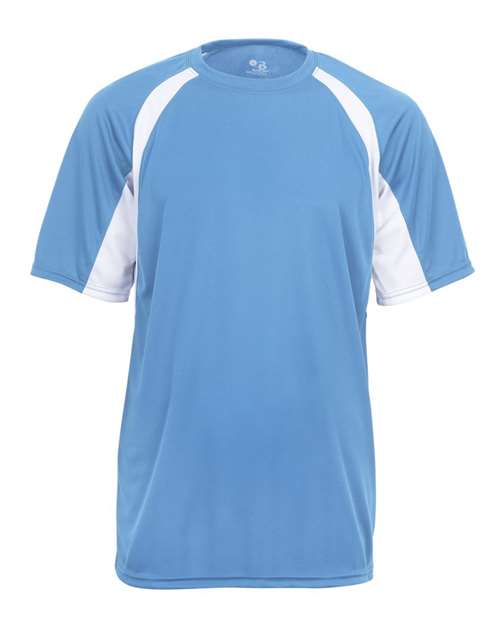 Badger 2144 - Whites & Neutrals - Columbia Blue/ White