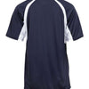 Badger 2144 - Whites & Neutrals - Navy/ White Back