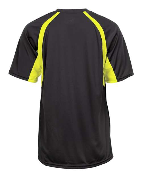 Badger 2144 - Blacks & Grays - Graphite/ Safety Yellow Back