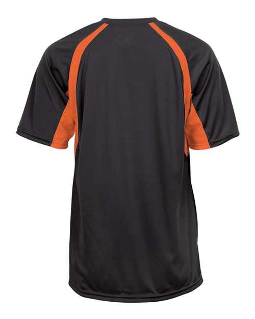 Badger 2144 - Blacks & Grays - Graphite/ Safety Orange Back