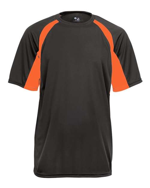 Badger 2144 - Blacks & Grays - Graphite/ Safety Orange