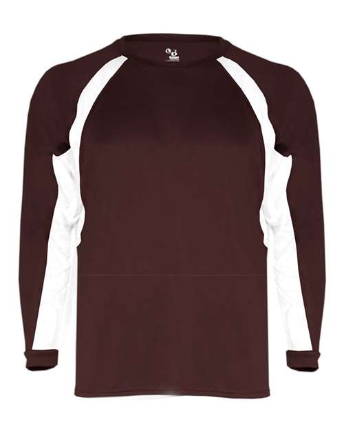 Badger 2154 - Maroon/ White