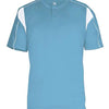 Alleson Athletic 7937 - Whites & Neutrals 1 - Columbia Blue/ White