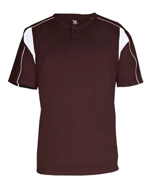 Alleson Athletic 7937 - Whites & Neutrals 1 - Maroon/ White