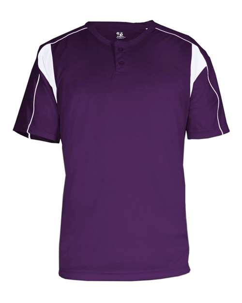 Alleson Athletic 7937 - Whites & Neutrals 1 - Purple/ White