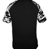 Badger 4141 - Whites & Neutrals - Black/ White Camo Back