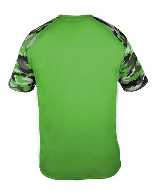 Badger 4141 - Greens - Lime/ Lime Camo Back