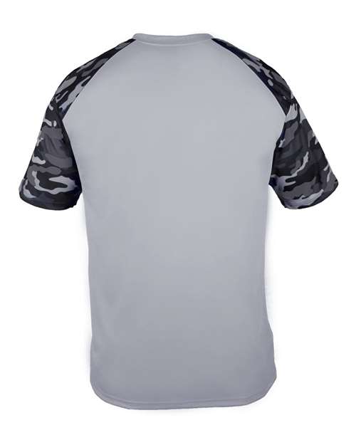 Badger 4141 - Blacks & Grays - Silver/ Black Camo Back