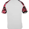 Badger 4141 - Whites & Neutrals - White/ Red Camo Back