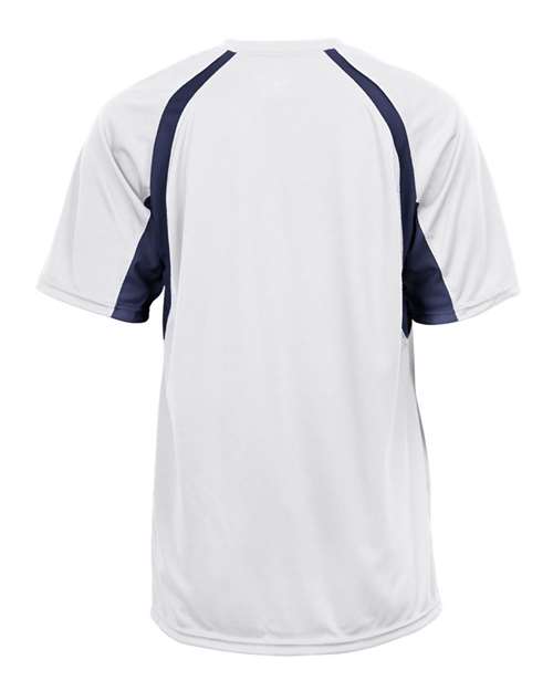 Badger 4144 - Whites & Neutrals 1 - White/ Navy Back