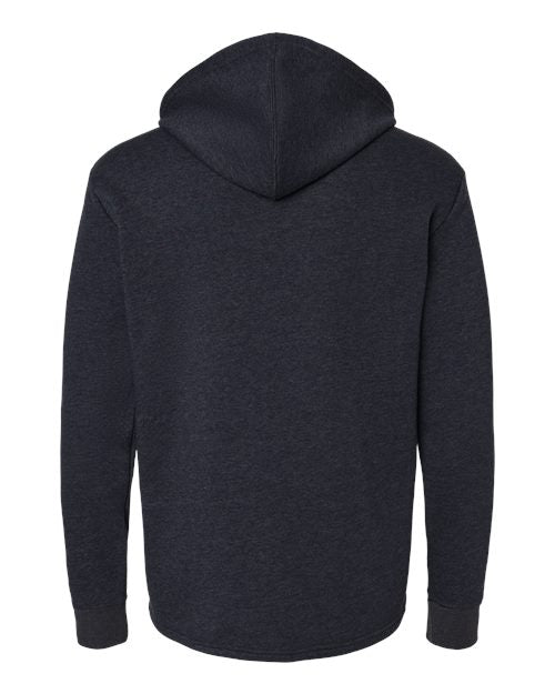 Next Level 9300 - Heather Midnight Navy Back