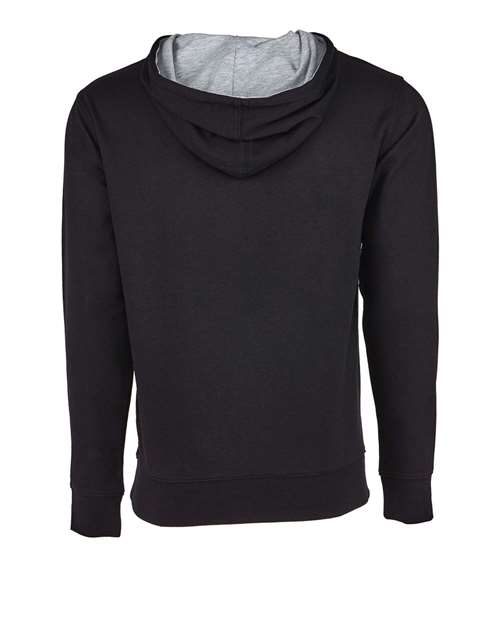 Next Level 9301 - Black/ Heather Grey Back