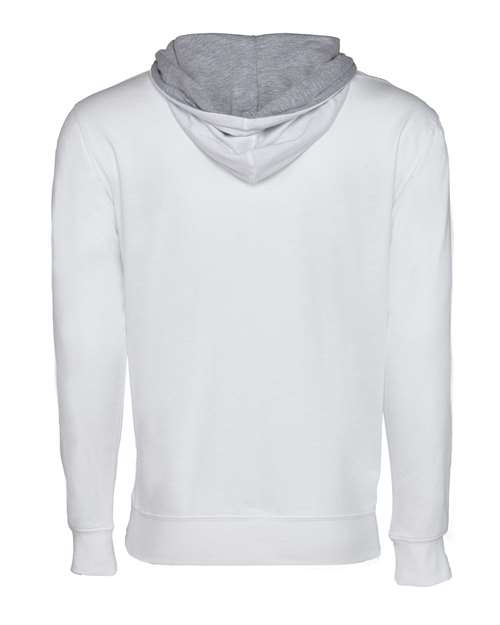 Next Level 9301 - White/ Heather Grey Back