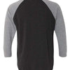 Next Level 6051 - Blacks & Grays - Premium Heather Sleeves/ Vintage Black Body Back