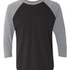 Next Level 6051 - Blacks & Grays - Premium Heather Sleeves/ Vintage Black Body