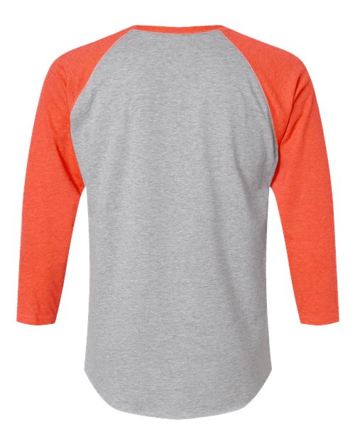 LAT 6930 - Vintage Heather/ Vintage Orange Back