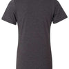 BELLA + CANVAS 6405CVC - Dark Grey Heather Back