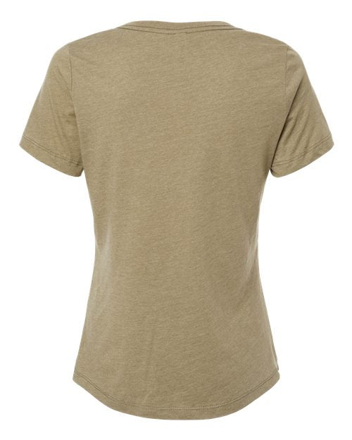 BELLA + CANVAS 6405CVC - Heather Olive Back