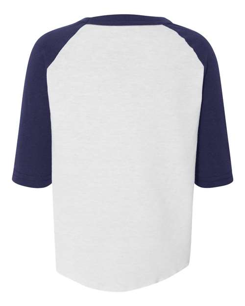 Augusta Sportswear 422 - White/ Navy Back
