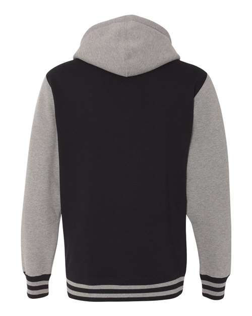 Independent Trading Co. IND45UVZ - Black/ Gunmetal Heather Back