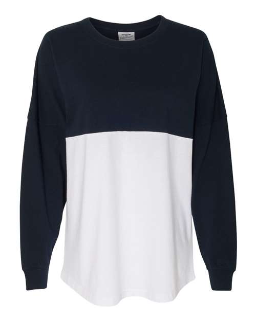 J. America 8229 - Navy/ White