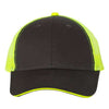 Valucap S102 - Charcoal/ Neon Yellow