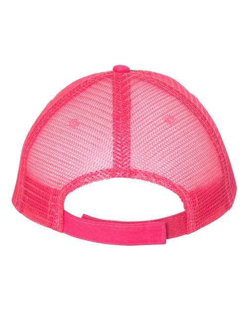 Valucap S102 - Charcoal/ Neon Pink Back