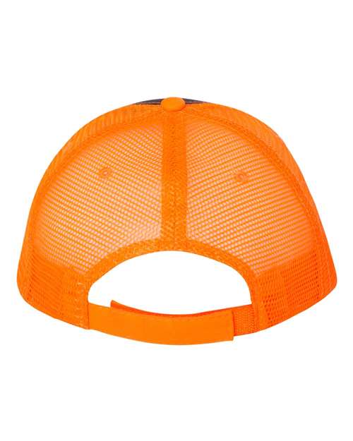Valucap S102 - Charcoal/ Neon Orange Back