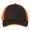 Valucap S102 - Charcoal/ Neon Orange