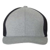 Flexfit 6311 - Heather Grey/ Navy